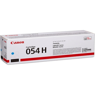 Canon CRG 054H (3027C002) Toner Cartridge, Cyan