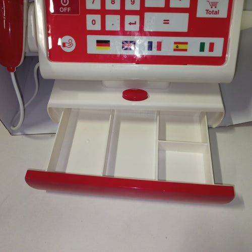 Ecost Customer Return Christian Tanner 1035.0 Kids Scanner Cash Register with Real Scanning and Voic