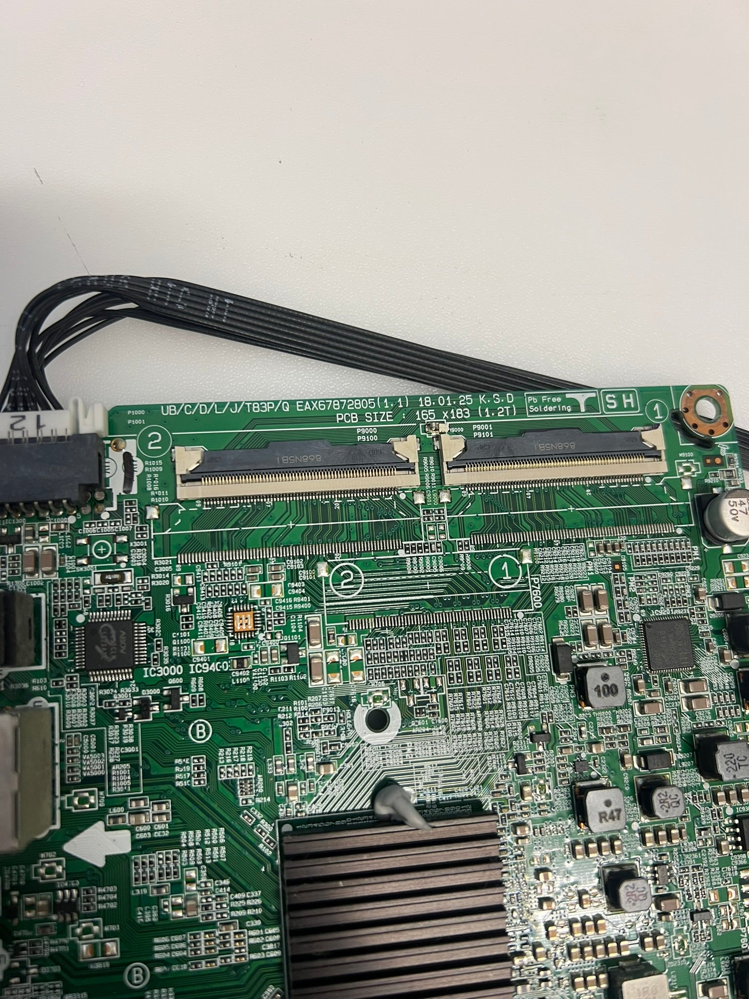 LG 55UK6200PLA Smart TV Mainboard - EAX67872805 (1.1)