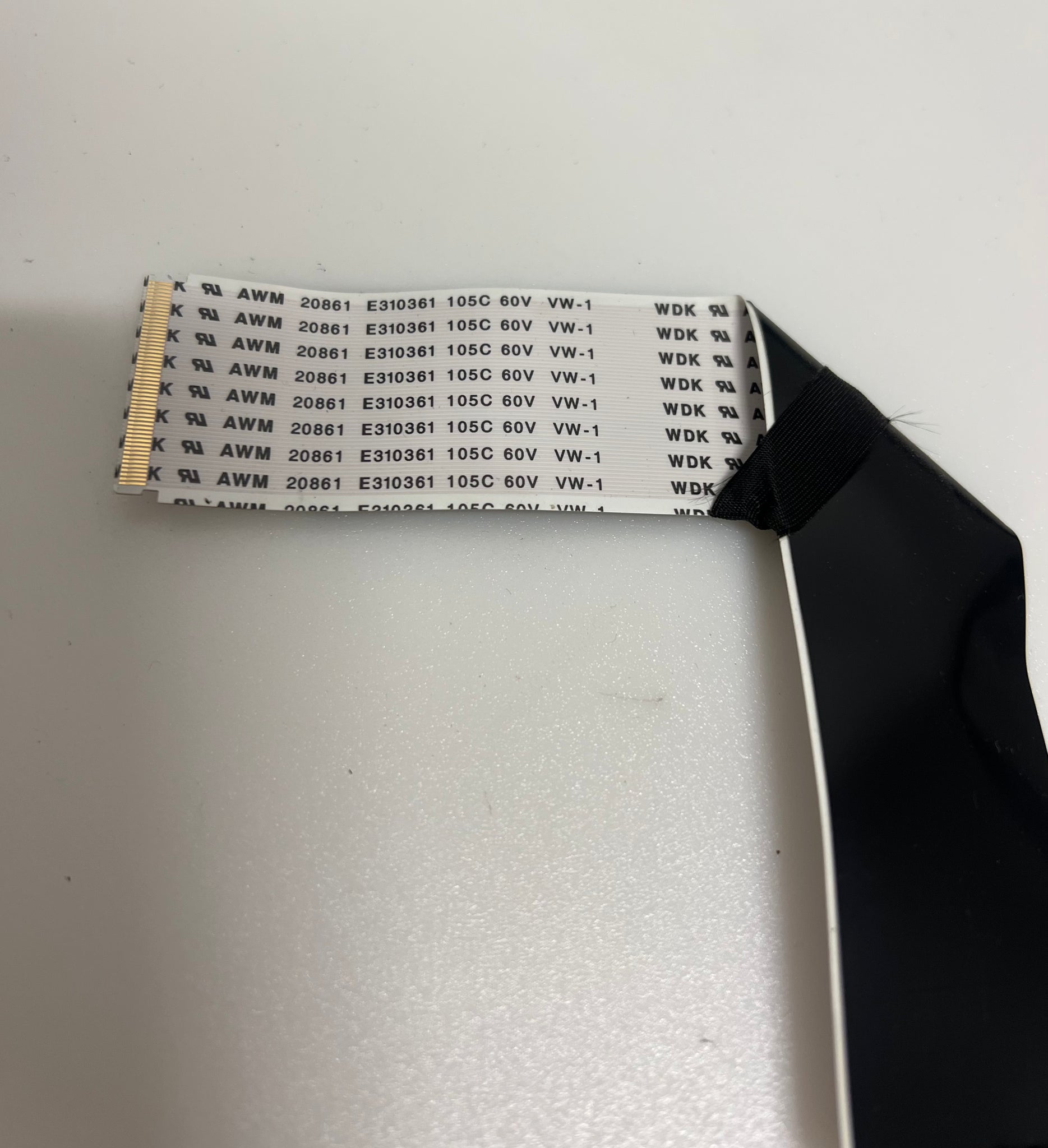AWM 20861 E310361 105C 60V VW-1 lvds flex cable for (width approx 2.4 cm) for Philips 55PUS6554/12