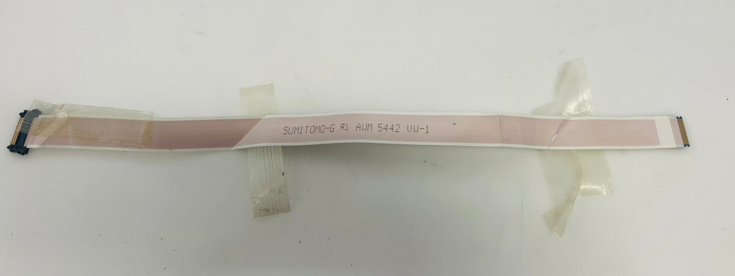 SUMITOMO-G AWM 5442 VW-1 (approx. 49 cm length; 2.5 cm height) lvds flex cable for Philips 42PFL6678S/12