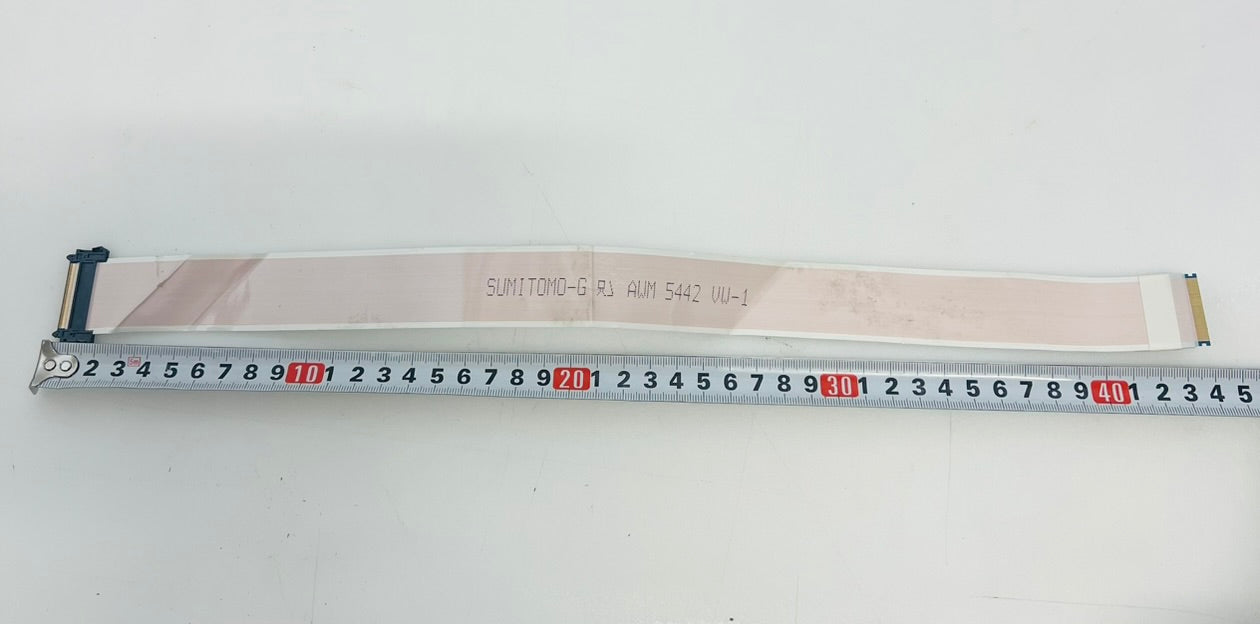 SUMITOMO-G AWM 5442 VW-1 (approx. 44 cm length; 3 cm height) lvds flex cable for Philips 42PFL6678S/12