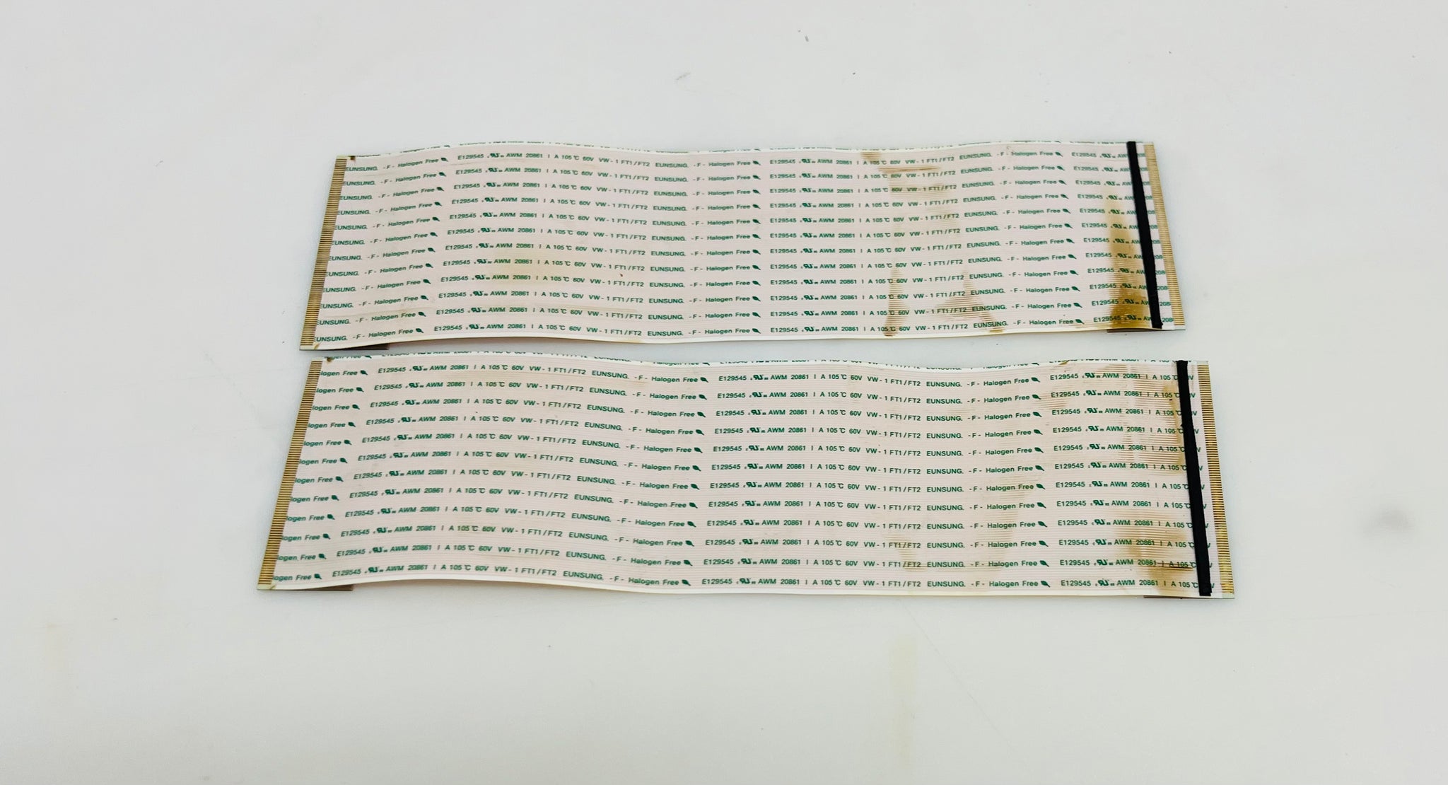 LG 60UH850V t-con lvds flex cables (5 cm width) EUNSUNG E129545 AWM 20861 105C 60V VW-1 FT1/FT2