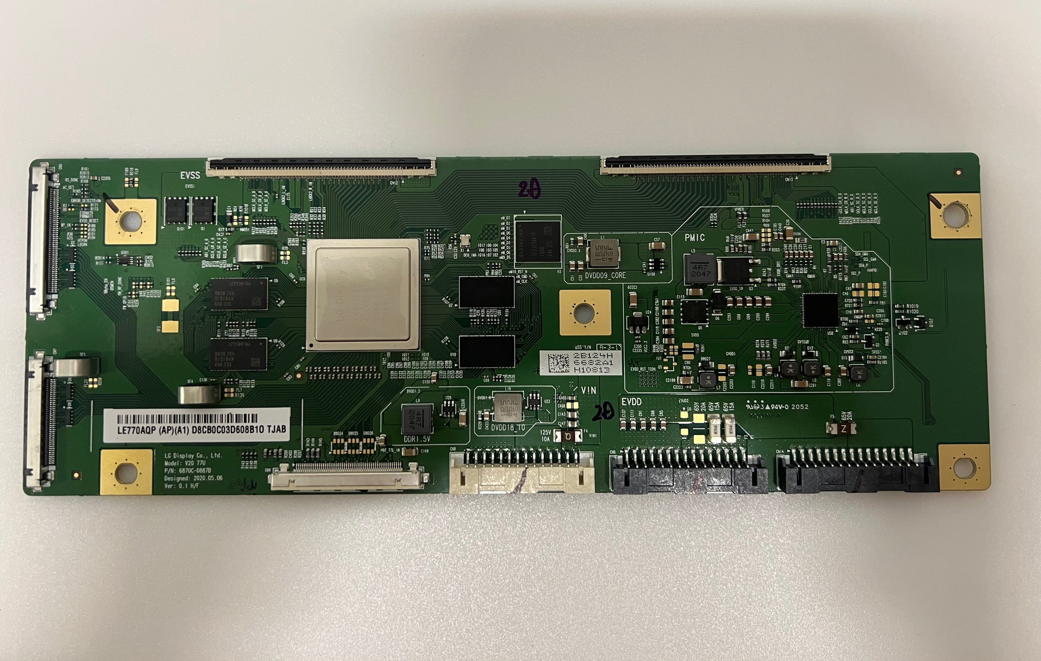 6870C-0887B t-con board for Sony XR-77A80J