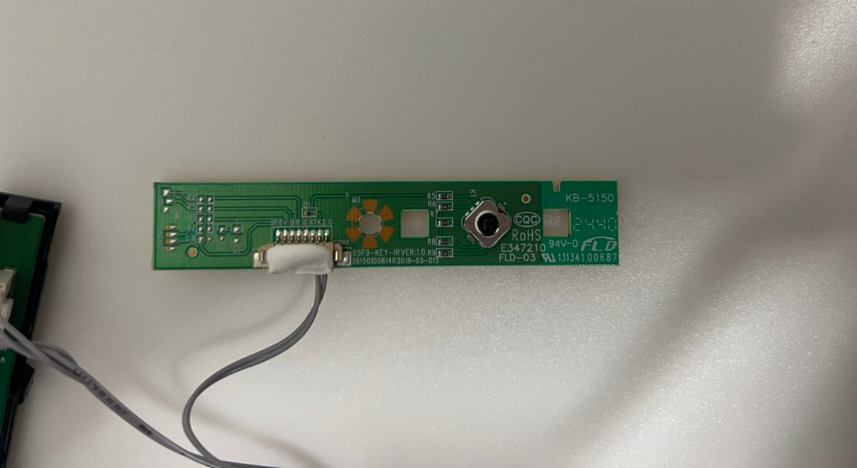 65F9-KEY-IR VER:1.0 261501008140 IR sensor for Cepter CR65XM8005A