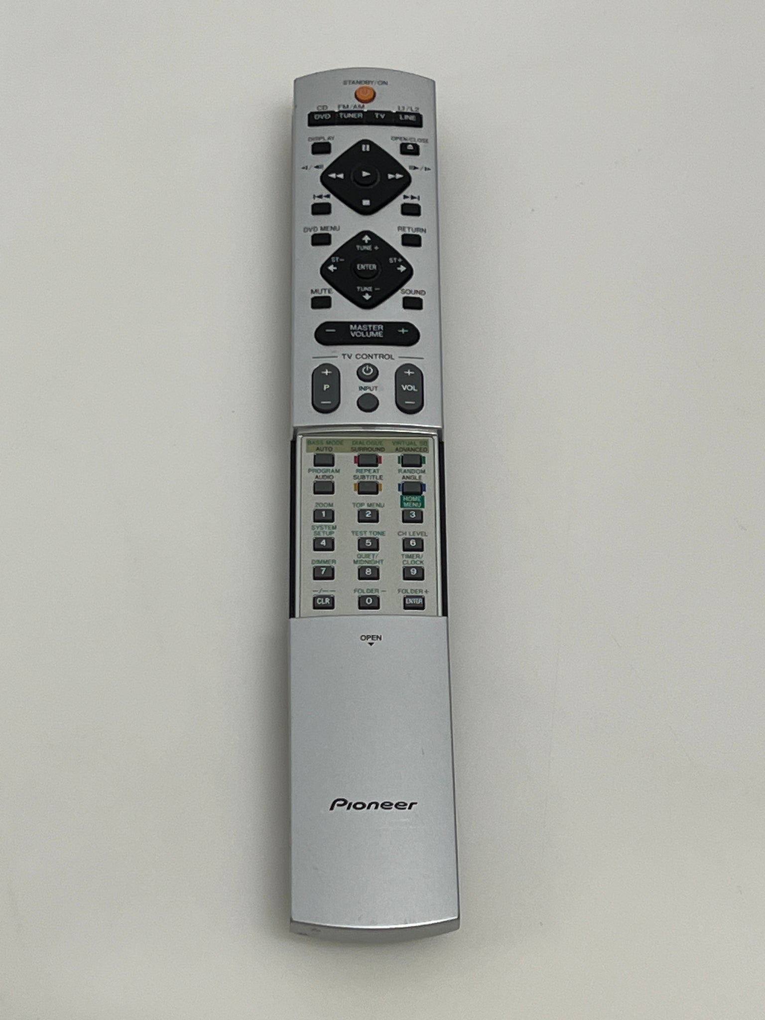 Pioneer DVD Player Remote XXD3058