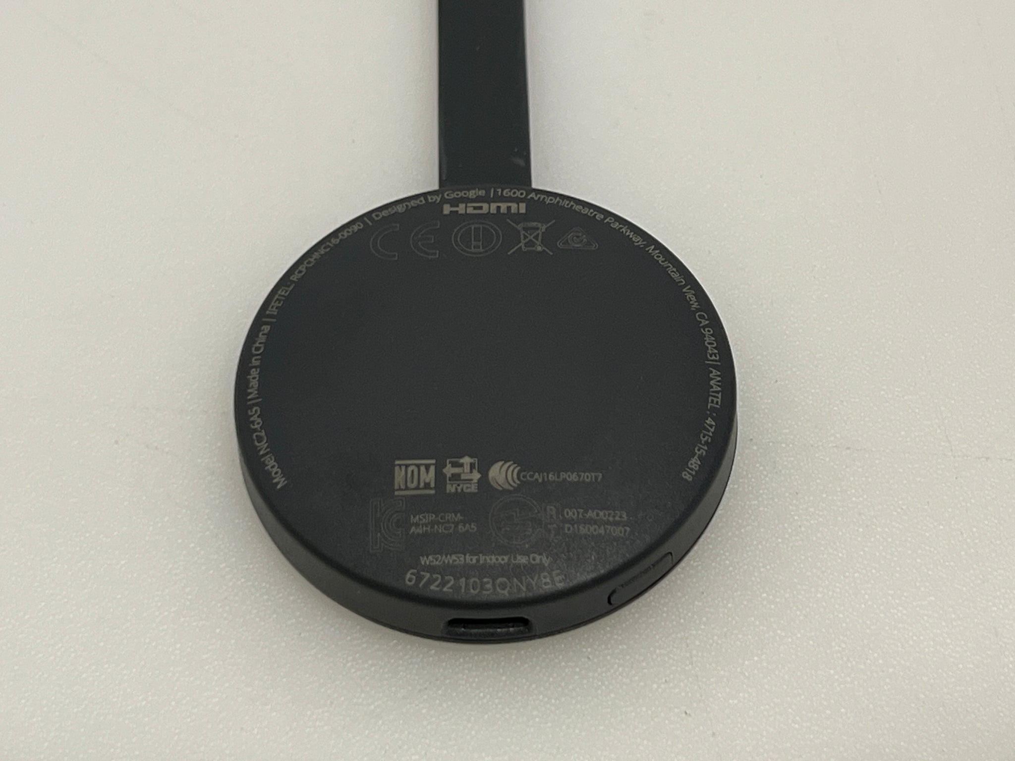 Google Chromecast NC2-6A5