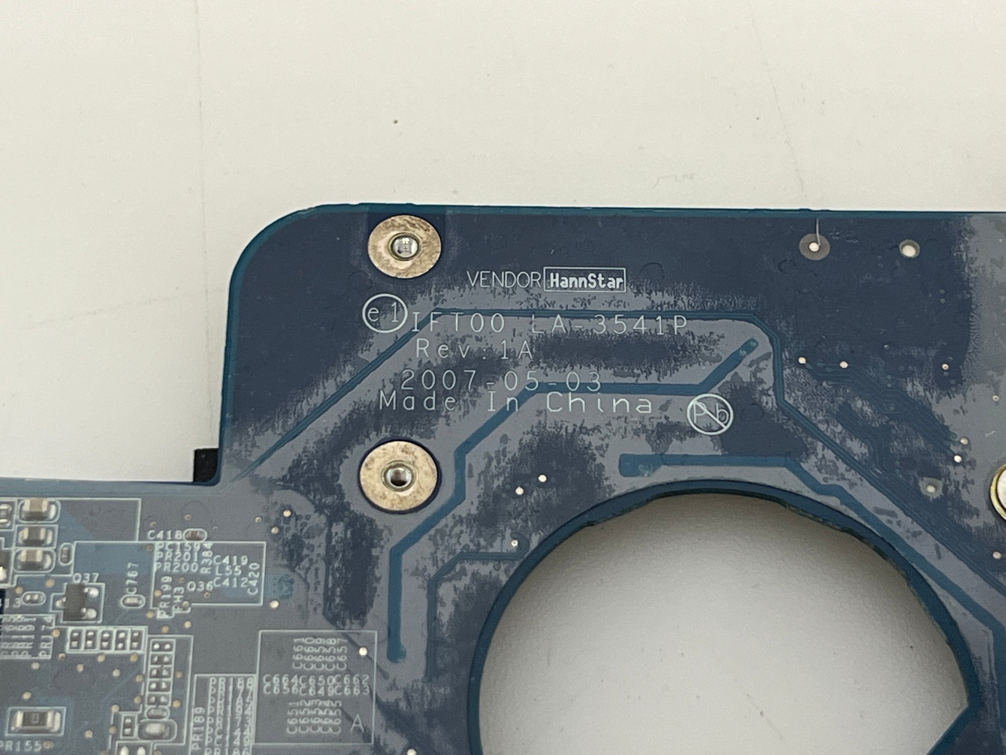 Acer Aspire Motherboard LA-3541P