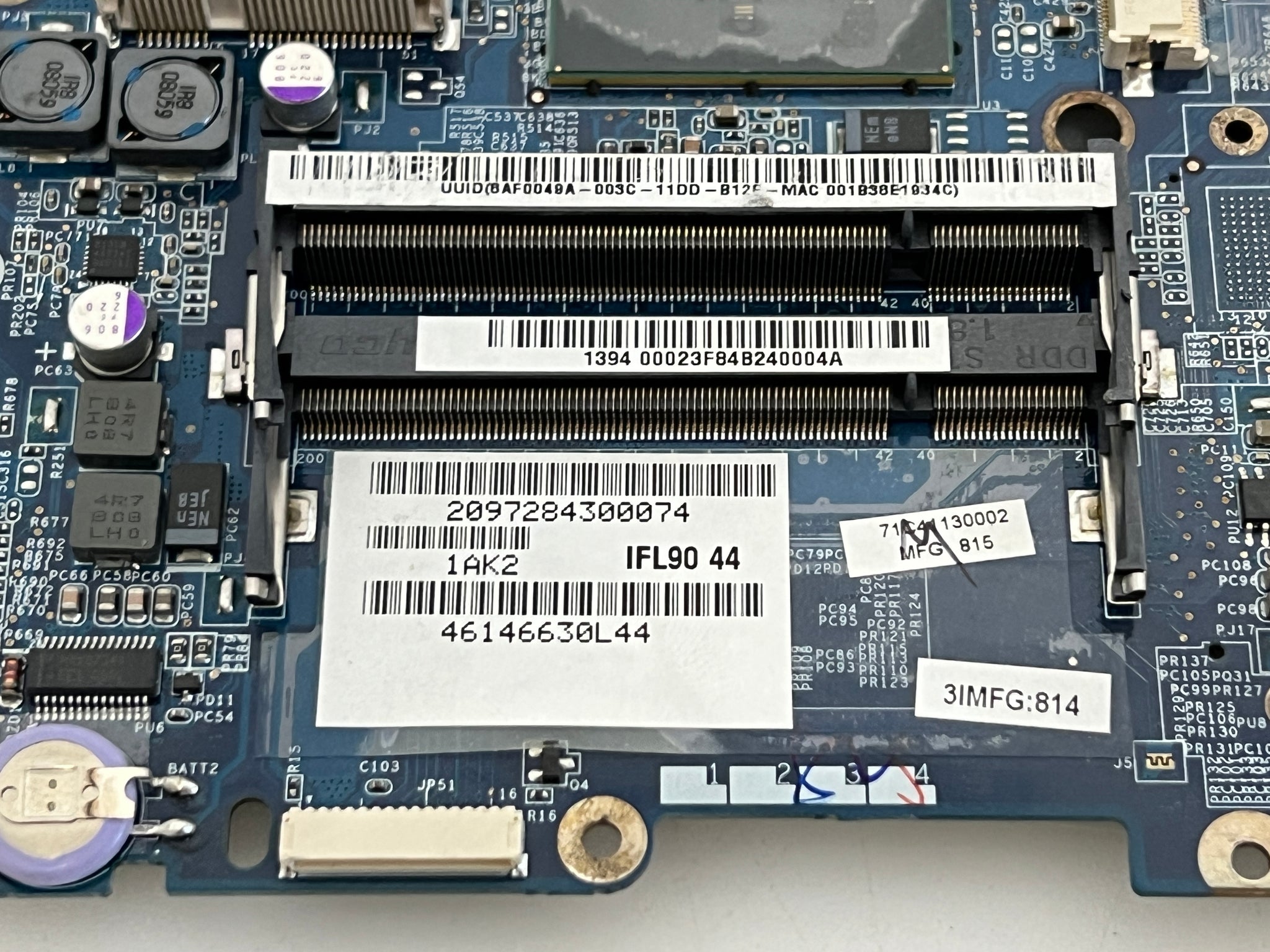 Acer Aspire Motherboard LA-3541P