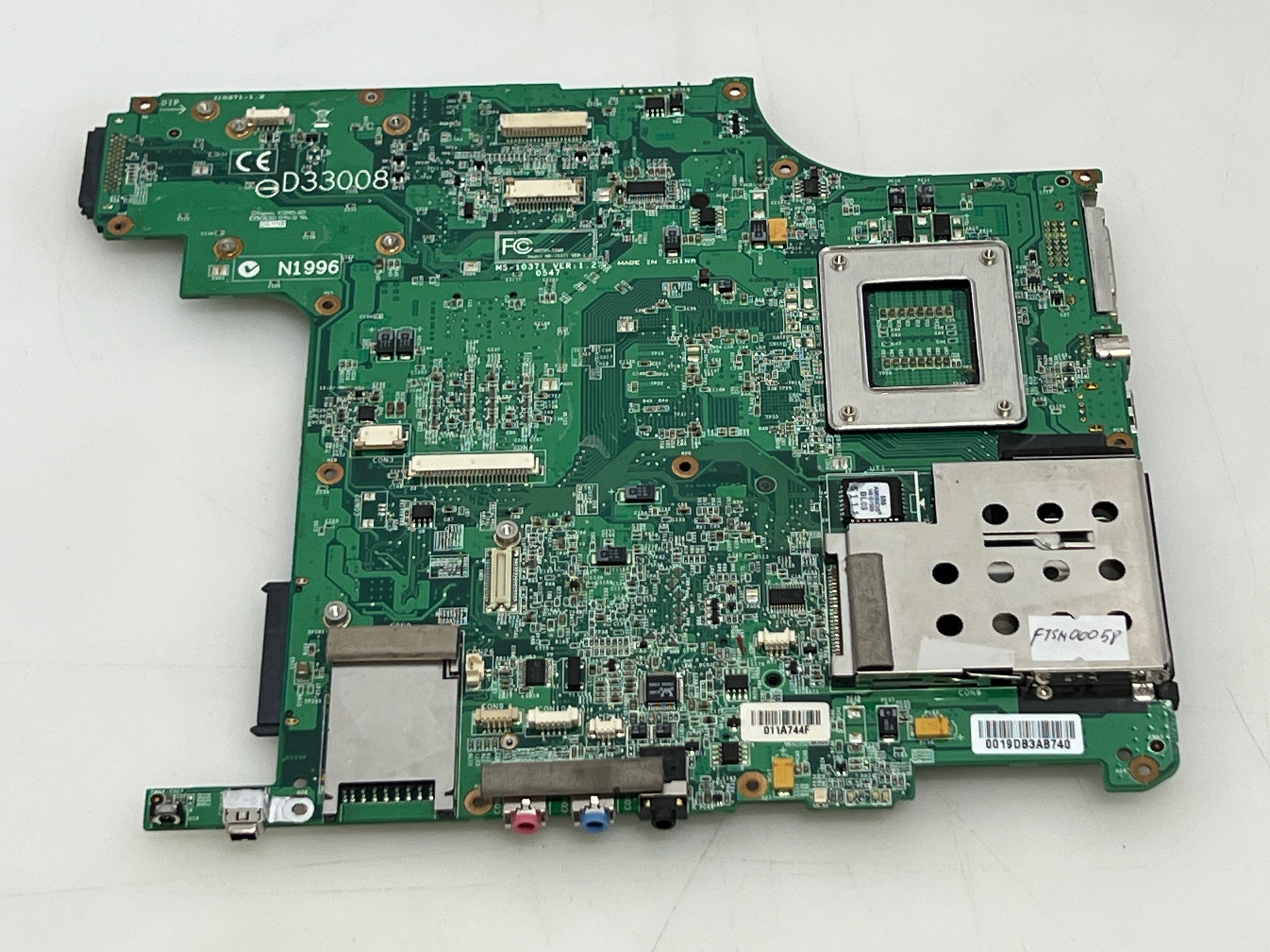 MSI Megabook GX700 | MS-10371 Ver 1.2 Motherboard