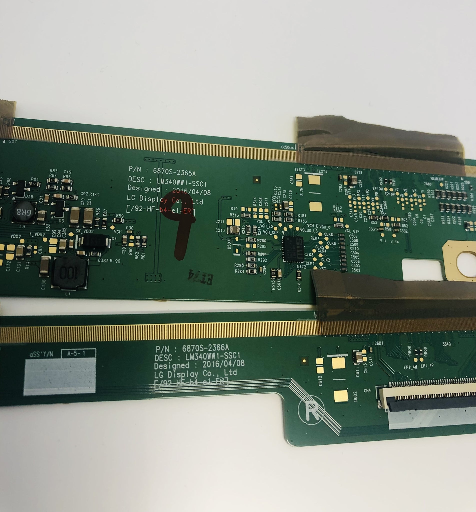 6870S-2365A 6870S-2366A matrix buffer board for LG 34UM68