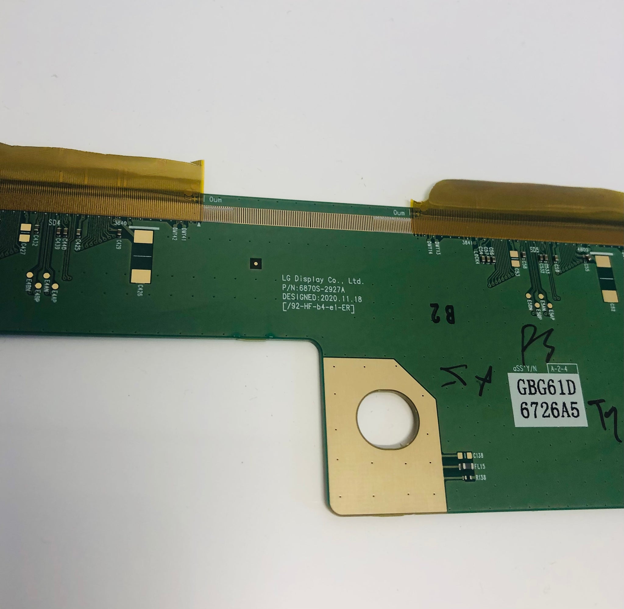 6870S-2927A matrix buffer board for LG 27GP850P