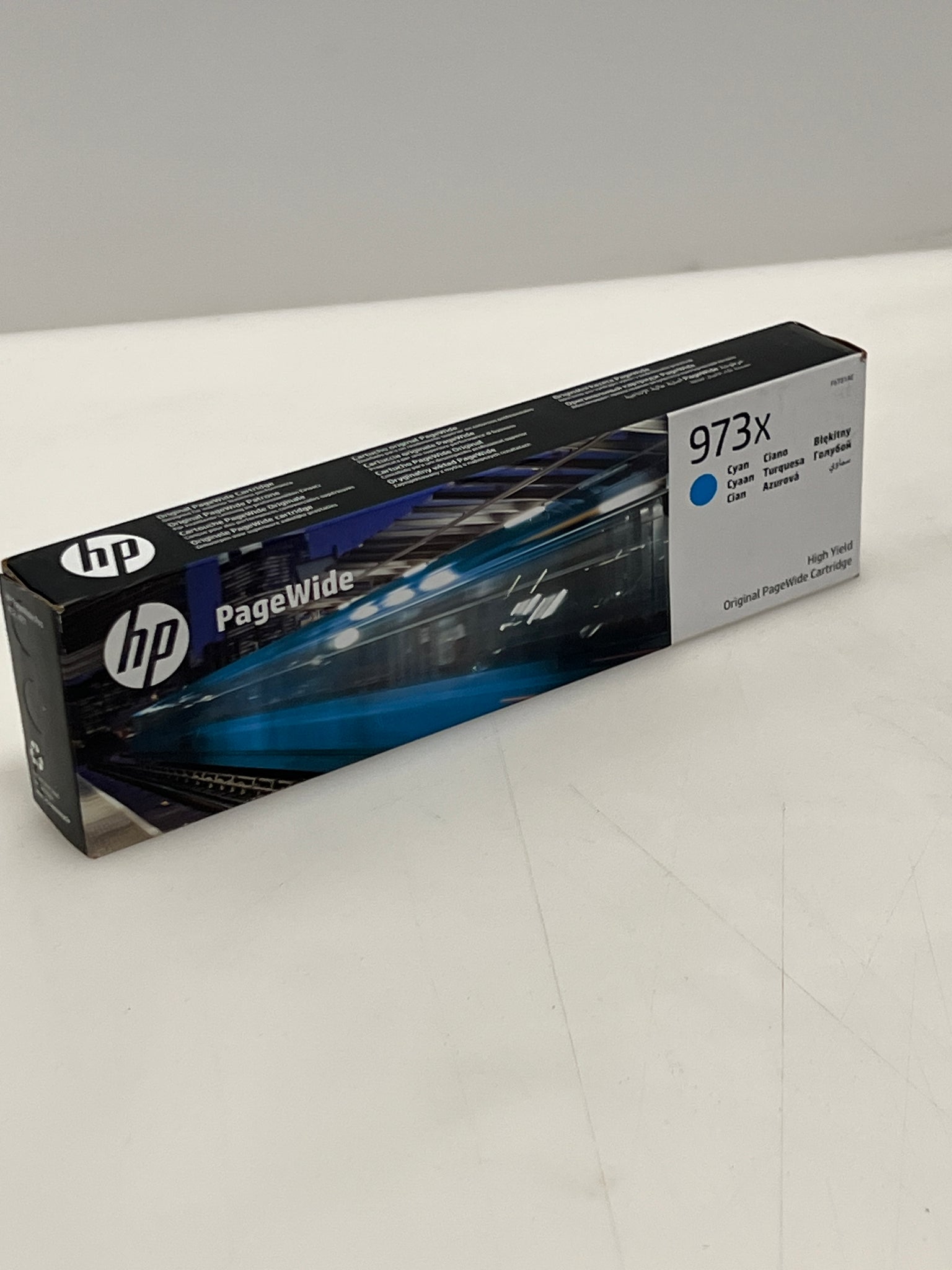 HP 973X High Yield Original PageWide Cartridge (F6T81AE) - Cyan