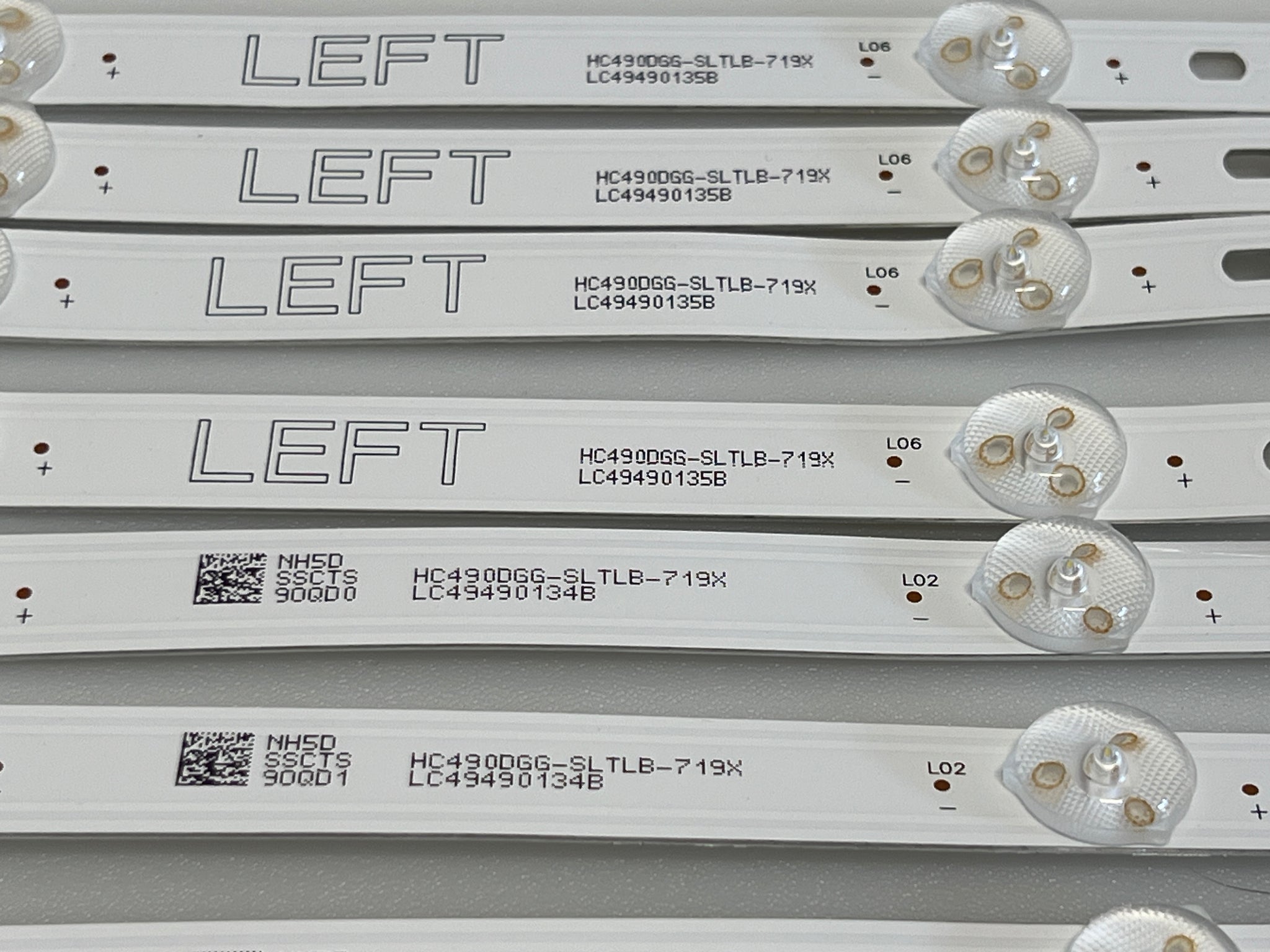 LG 49UN73003LA LED Backlight Strips | LC490DGG SLTLB 719X