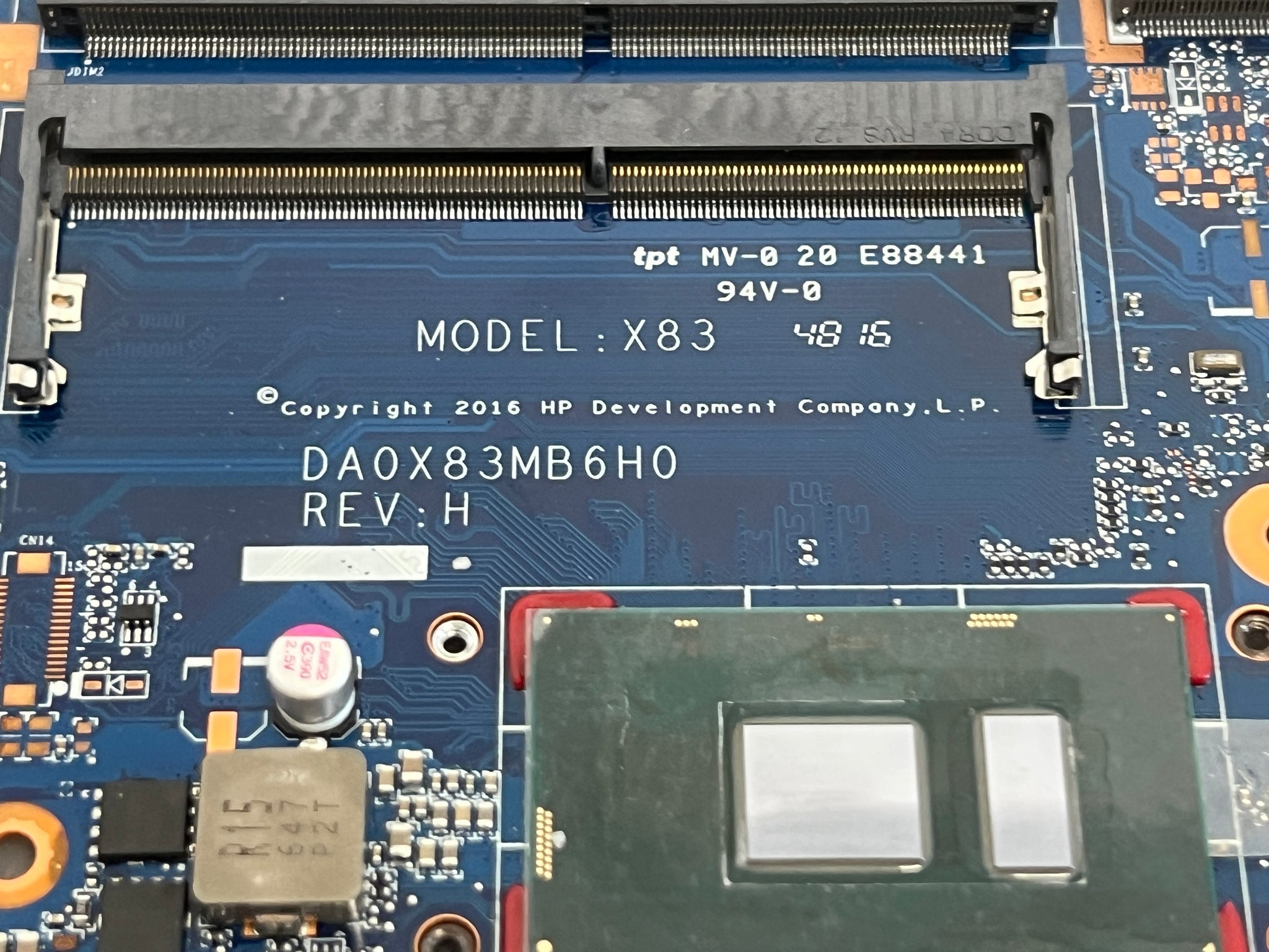 HP ProBook 450 G4 Motherboard – X83 DA0X83MB6H0 (809001-003)