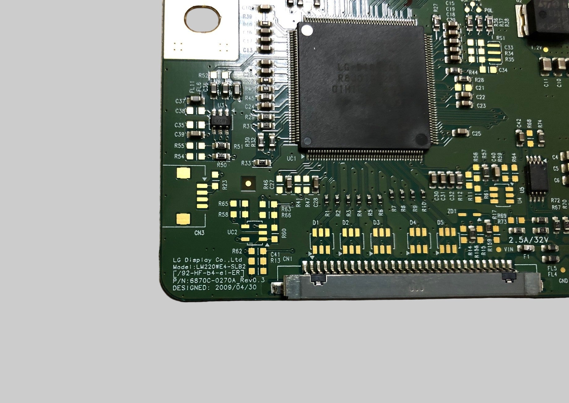 6870C-0270A logic board for Dell 2209WAF monitor