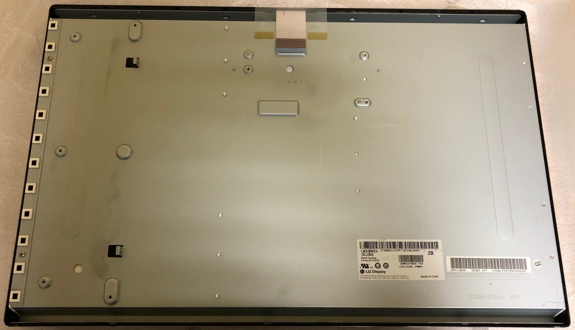 LM220WE4 screen (defective - for spare parts only) for Dell 2209WAF