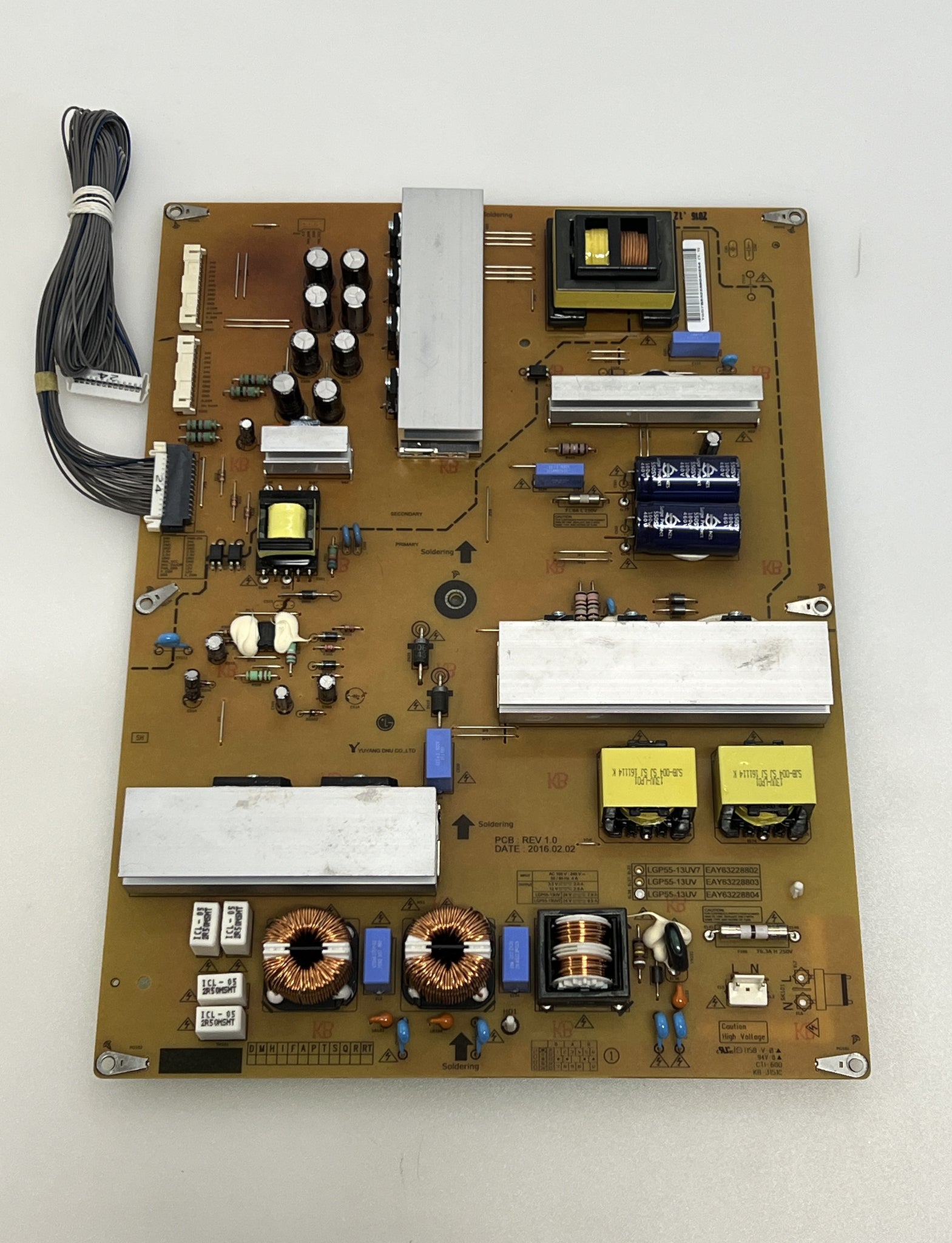 POWER SUPPLY LGP55-13UV7 EAY63228802 for LG 47LV35A-5B