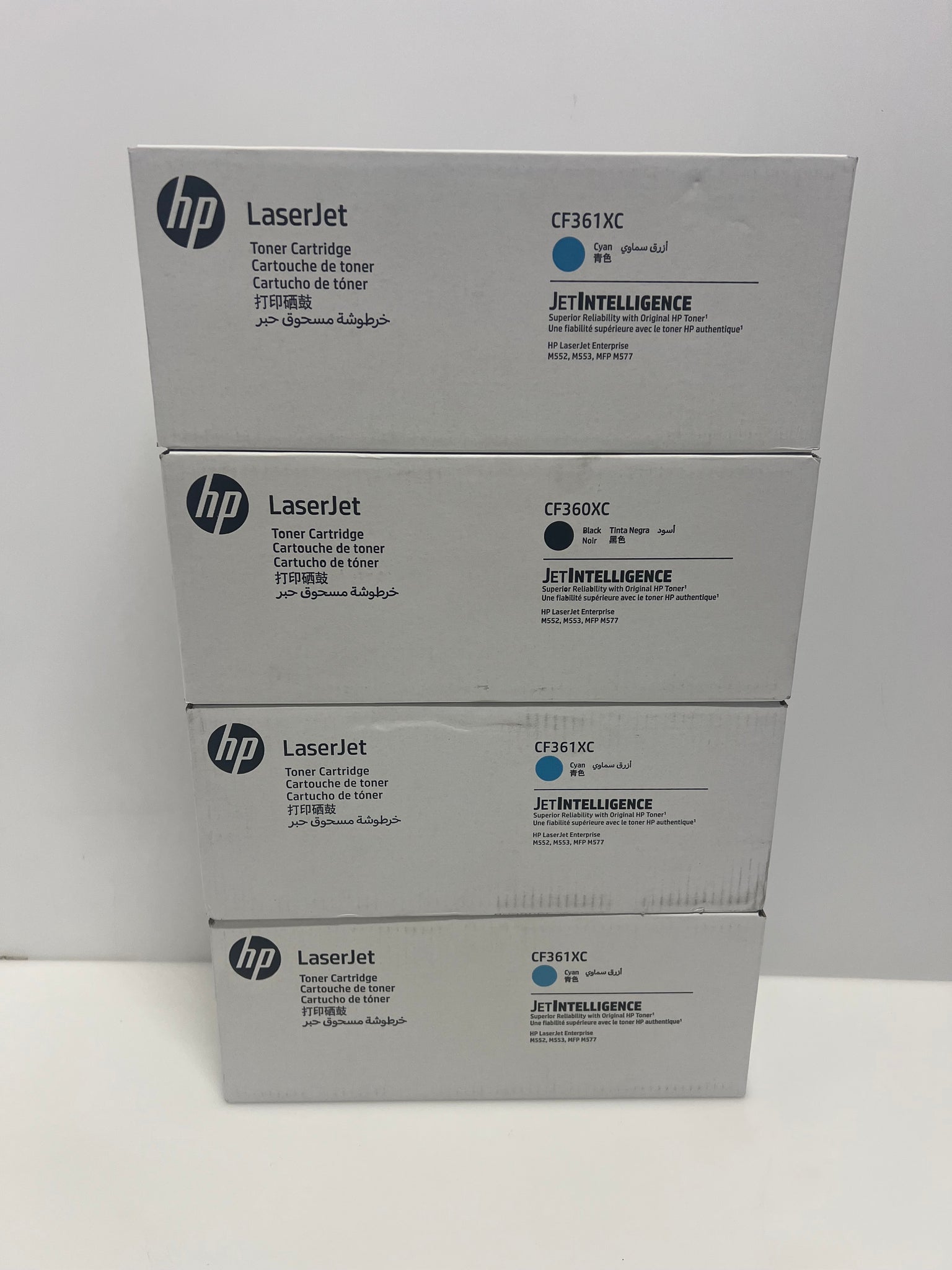 Hp toners cf360XC 361XC 362XC 363XC - 12 pcs