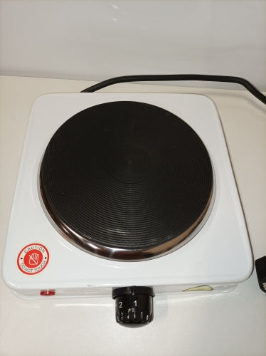 Ecost Customer Return, Electric Stove, COOK1 Melchioni Family Electric Cast Iron Plate 15.5 cm, Adju