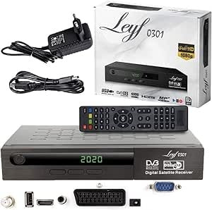 Ecost customer return Leyf Satellite Receiver PVR Recording Function Digital Satellite Receiver (HDT