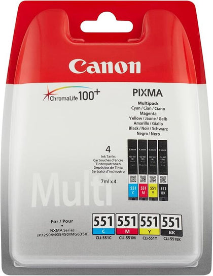 Canon CLI-551 Multipack (6509B008)