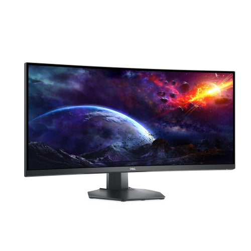 Dell S3422DWG Monitor 34'' VA WQHD 3440x1440, 1 ms, 400 cd/m2, 144 Hz, Black