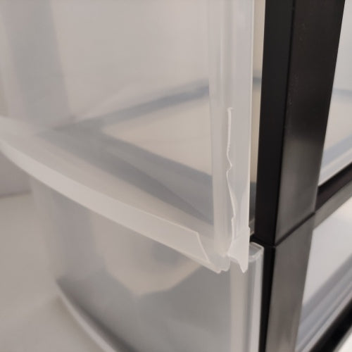 Ecost customer return Iris Ohyama, Drawer cabinet on castors, 5 drawers of 15 L, with castors, ergon