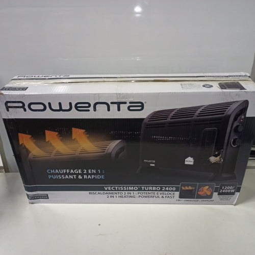 Ecost customer return Rowenta CO3035 Convector Fan Heater 2400 W, Black