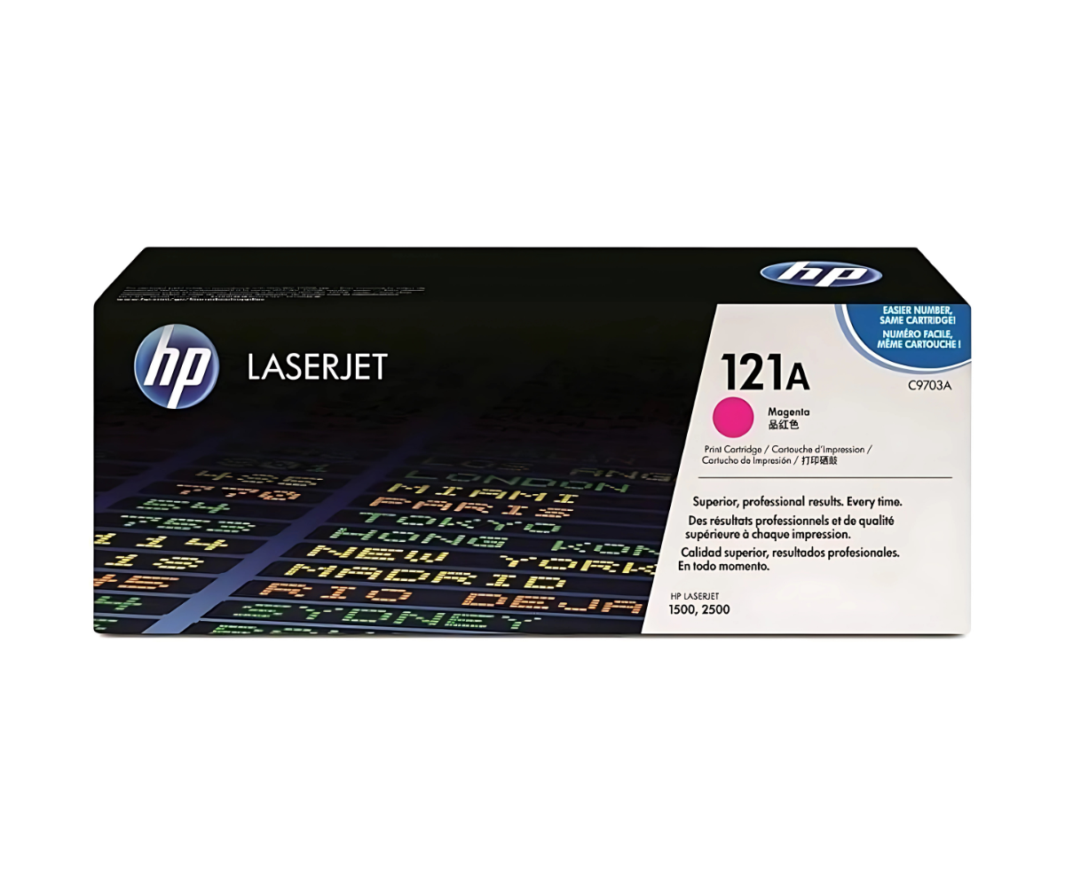 Original HP 121A C9703A MAGENTA Toner Cartridge