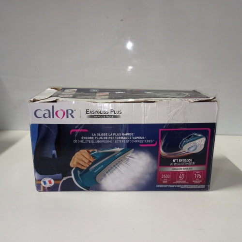 Ecost customer return Calor, Easygliss Plus Steam Iron with Constant Steam Quantity of 40 Steam Boo