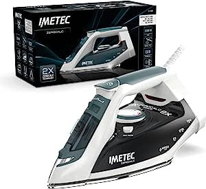 Ecost customer return Imetec ZeroCalc Z1 2500 Steam Iron with Anticalcare Technology, MultiHole Sta