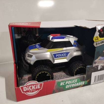 Ecost customer return Dickie Toys 201119127 RC Police Offroader, remote-controlled vehicle