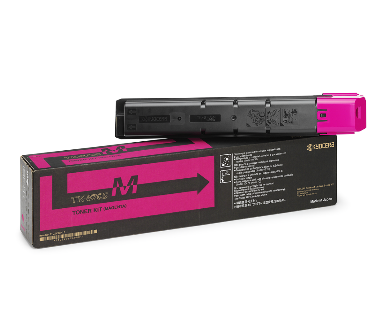 Original Kyocera Magenta Toner cartridge  (TK-8705M)