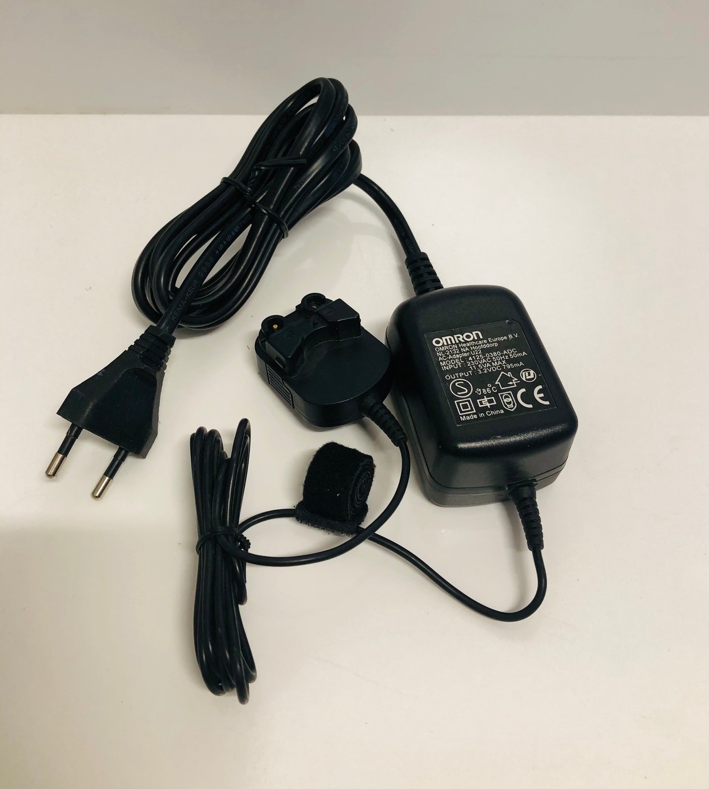 OMRON Micro A-I-R AC Power Adapter U22 3.2V 795mA 4125-0380-ADC