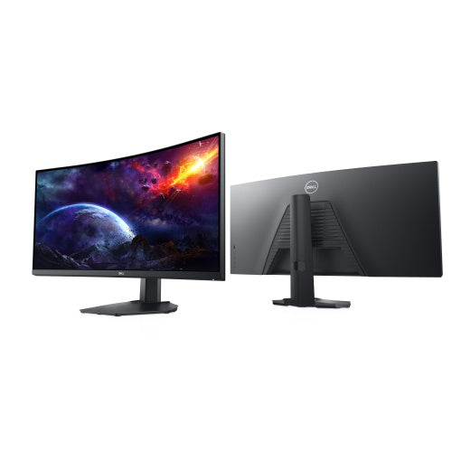 Dell S3422DWG Monitor 34'' VA WQHD 3440x1440, 1 ms, 400 cd/m2, 144 Hz, Black