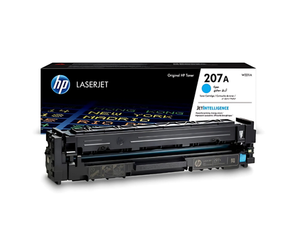 HP 207A Cyan Original LaserJet Toner Cartridge (W2211A)