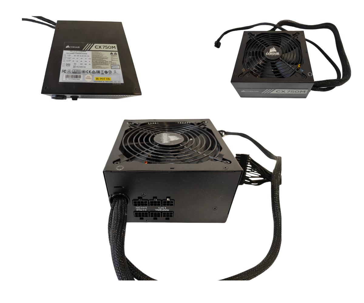 Corsair Builder CX750M Power Supply (no set of wires)