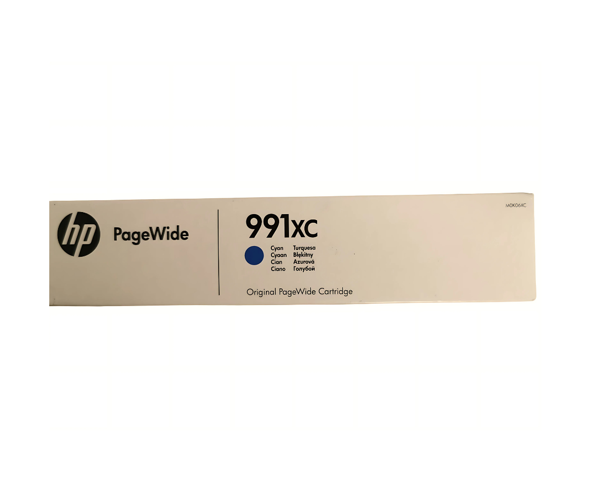 Original HP 991xc (M0K06XC) High Yield Cyan Ink Cartridge