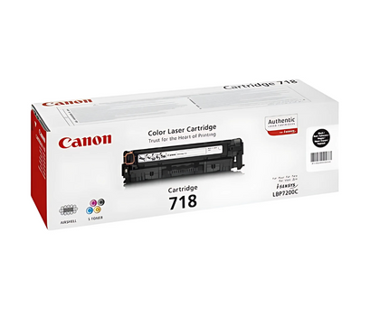 OEM Original Toner Canon 718 Black (2662B002) (one unit of double boox)