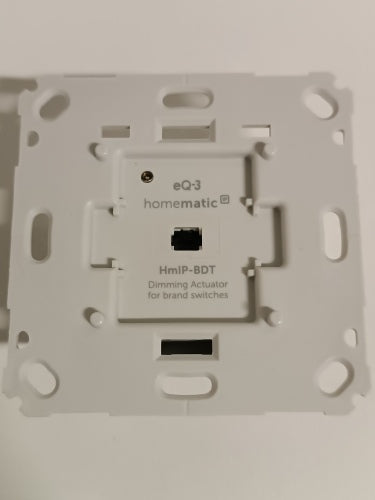 Ecost customer return Homematic IP, 143166A0, Smart Home dimmer actuator for brand switch  phase sec