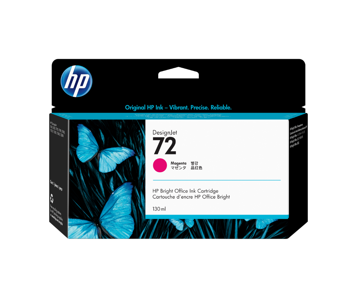 Original HP C9372A Magenta Ink Cartridge