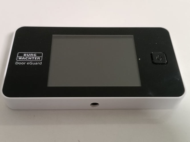 Ecost customer return BURGWÄCHTER, digital door spy, Door eGuard DG 8100, color display, for door th