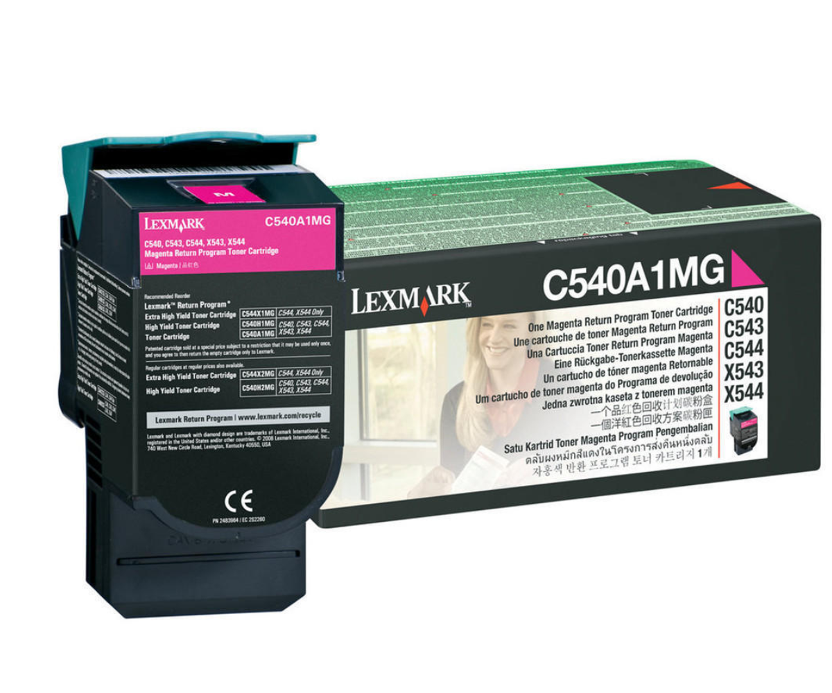 Original Lexmark Magenta Toner (C540A1MG)