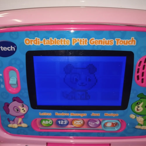 Ecost Customer Return VTech - P'tit Genius Touch Purple Laptop, Children's Computer