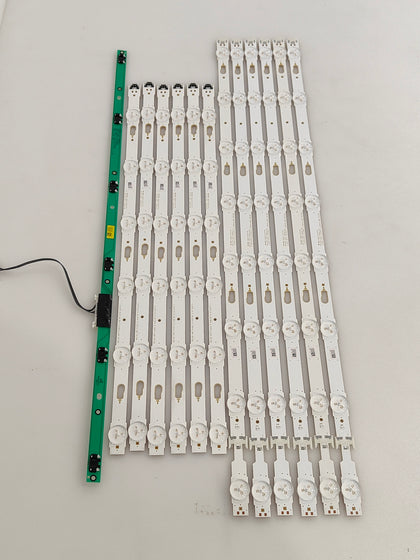 Backlight – 6 Long 6 short strips S_5U75_55_FL_L8_REV1.5 LM41-00135A SAMSUNG UE55JU6512U