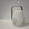 Ecost customer return Wireless Bluetooth speaker lamp with aluminum handle, white/multicolor LED