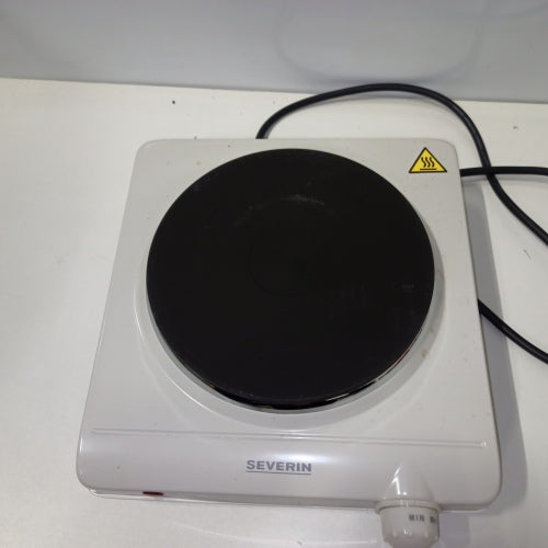 Ecost customer return SEVERIN hotplate, mass hob (1x Ø 18.5 cm), stepless temperature setting, DK 1