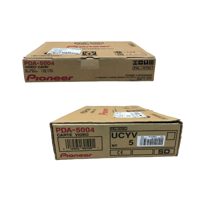 New Pioneer PDA-5004 RCA Interface Card