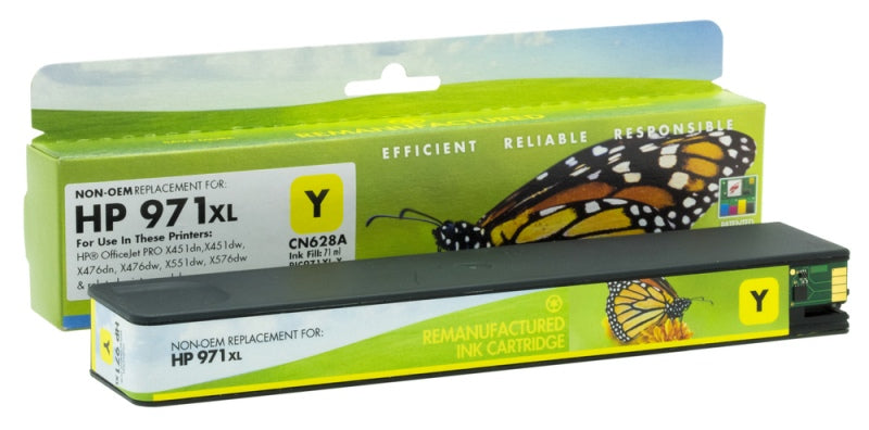 Compatible Static Control Hewlett-Packard 971 XL (CN628AE) Yellow, 6600 p.